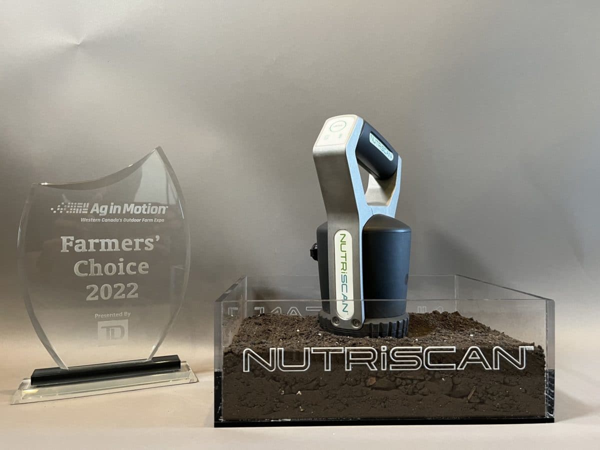 NutriScan voted FARMER'S CHOICE at Ag in Motion ATP Ag Restoring