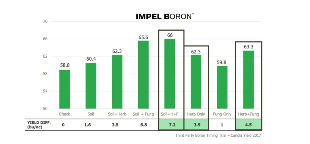 Impel Boron Little and Often Chart